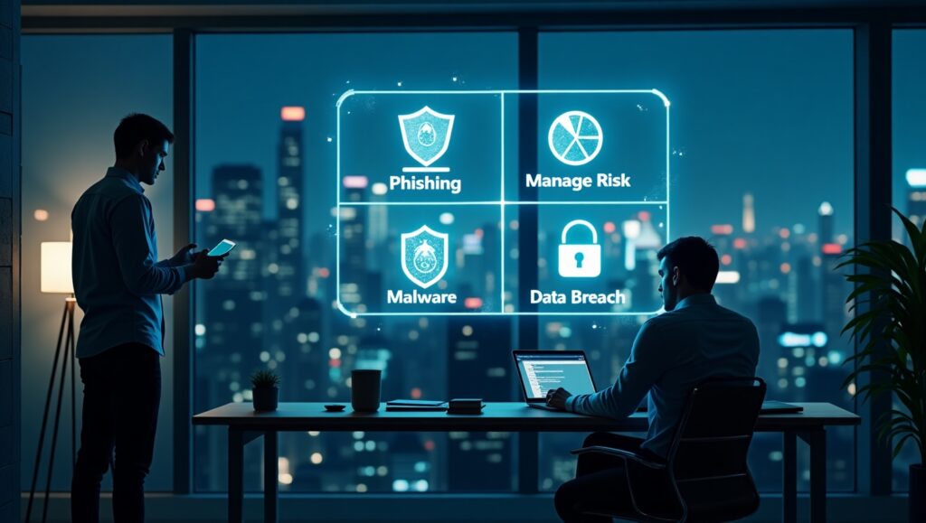 Flux_Dev_Futuristic_cybersecurity_office_scene_at_night_Two_me_2 Flux_Dev_Futuristic_cybersecurity_office_scene_at_night_Two_me_2