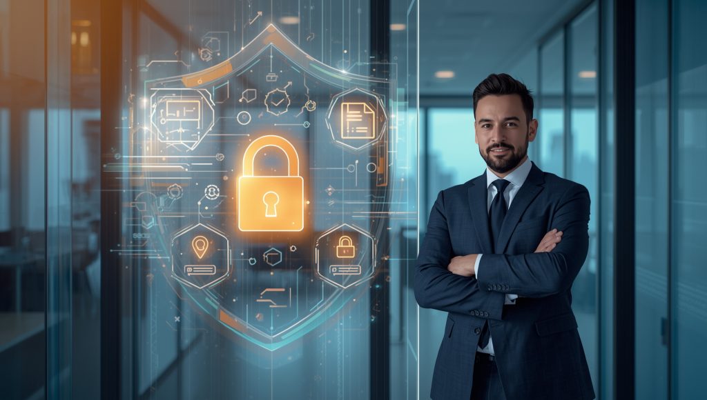 Lucid_Origin_Professional_corporate_scene_featuring_a_confiden_0